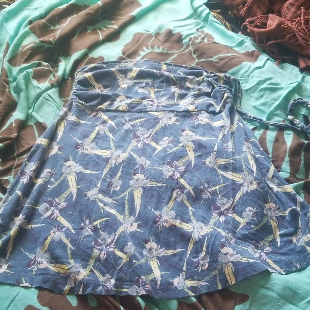 COPY - Patagonia fabric, soft, hawaiian print skirt